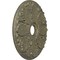 Ekena Millwork Milan Ceiling Medallion (Canopies up to 4 5/8"), 24 1/2"OD x 3 1/2"ID x 1"P, Witch Hazel Crackle CM24MIWHC - alternate 3